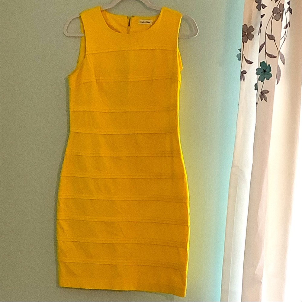 Yellow dress